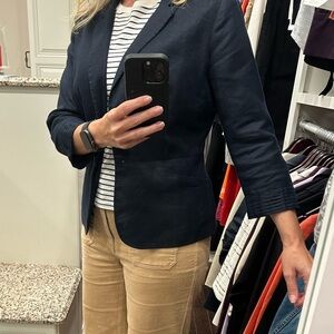 Banana Republic Linen Blazer